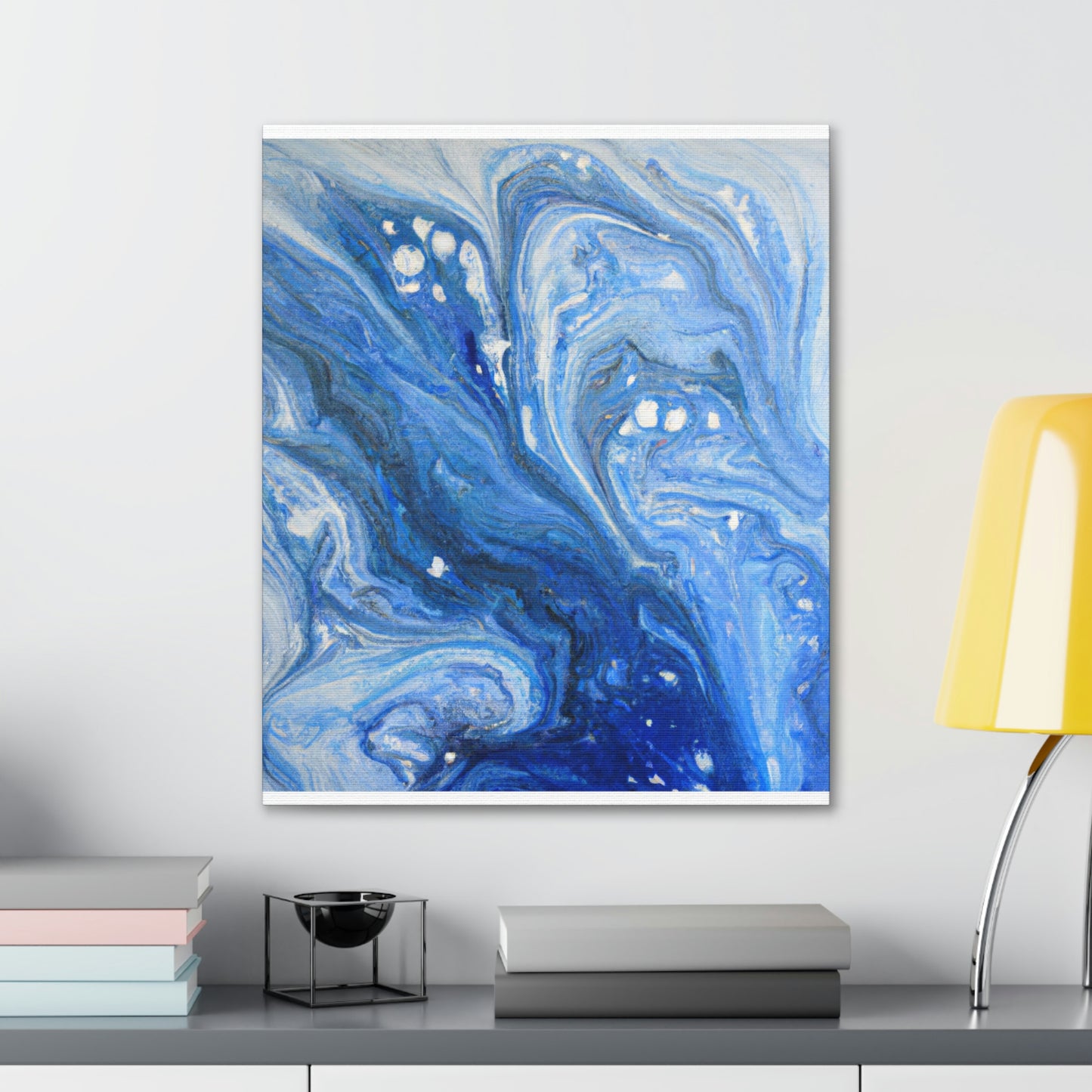 Cosmic Blue. - Canvas