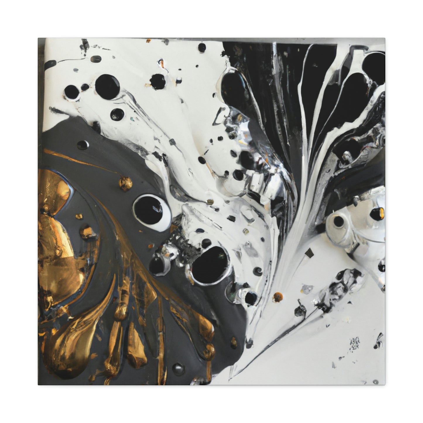 Gleaming Flow Fusion. - Canvas