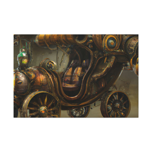 Steampunk Motorcar - Canvas