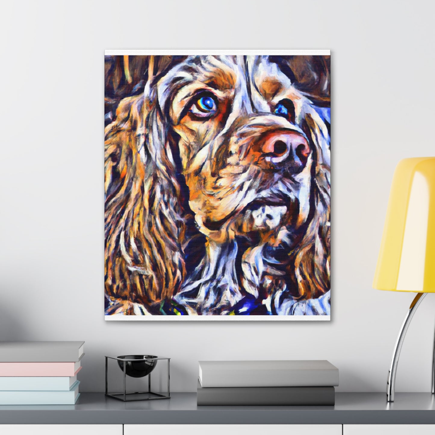 Pup Prism. - Canvas