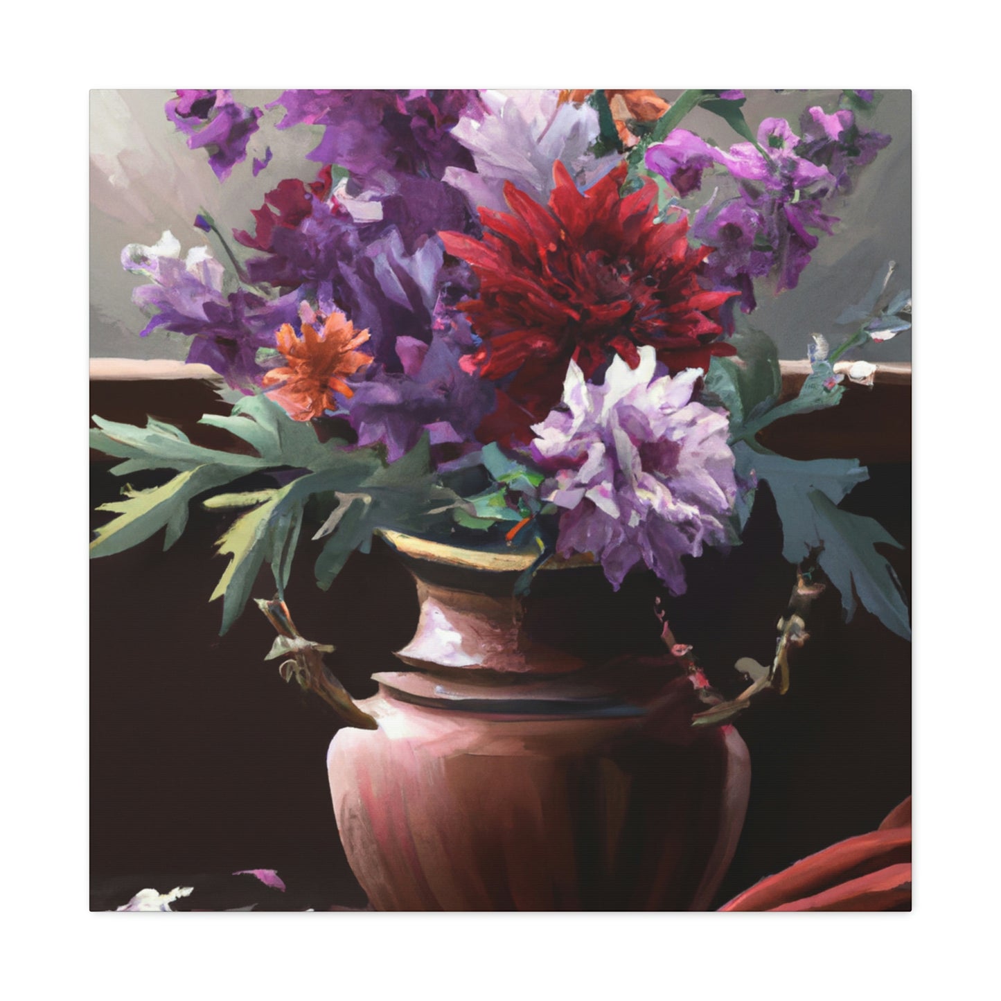 Floral Splendor Dream. - Canvas
