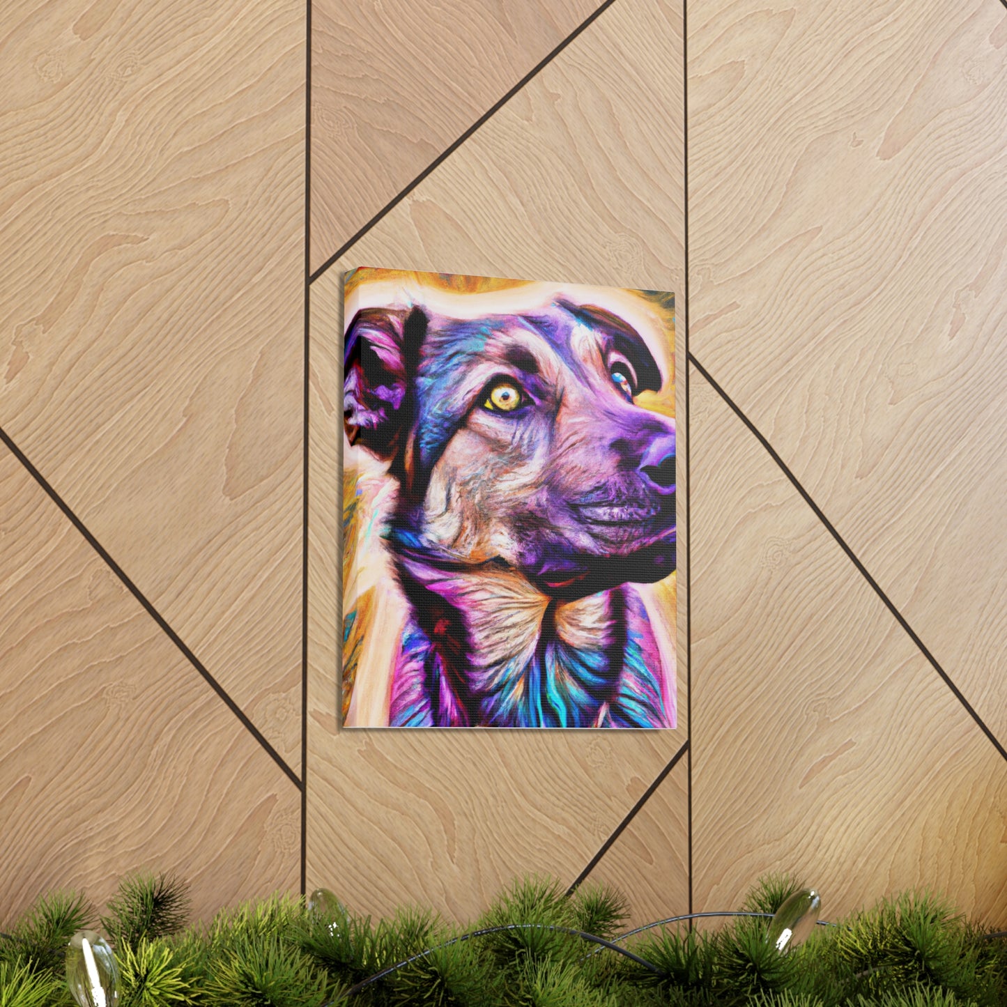 Canine Oasis - Canvas