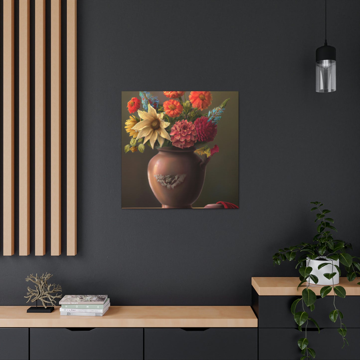 Flowering Brilliance. - Canvas