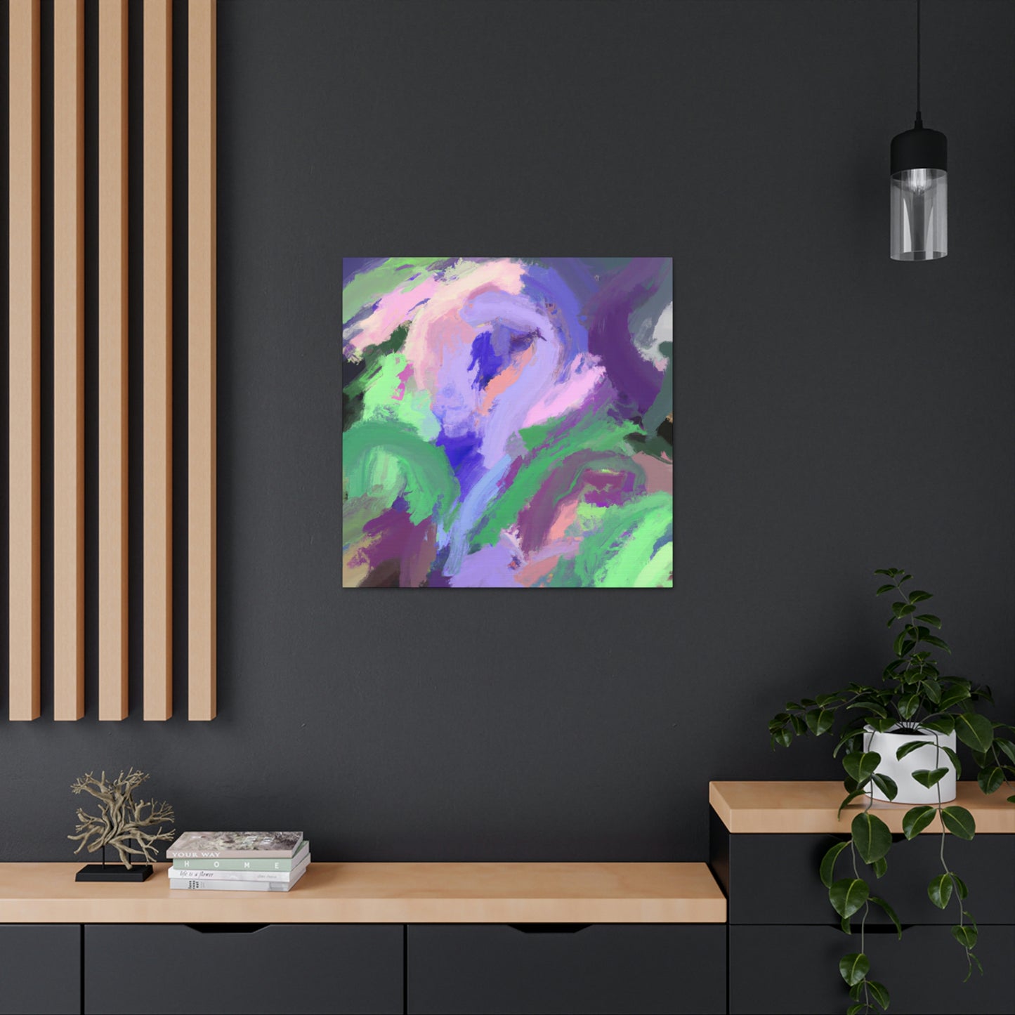 Brush Harmony. - Canvas