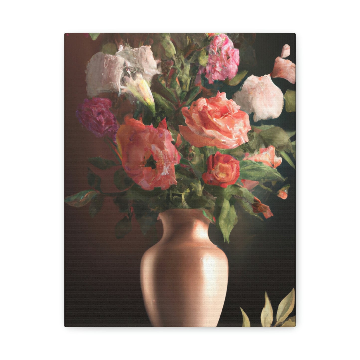 "Floral Finery Wonderland" - Canvas