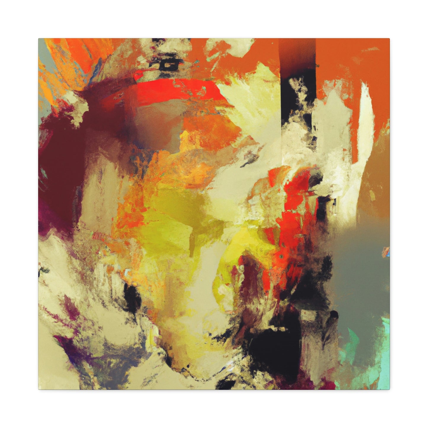 Vibrant Aura - Canvas