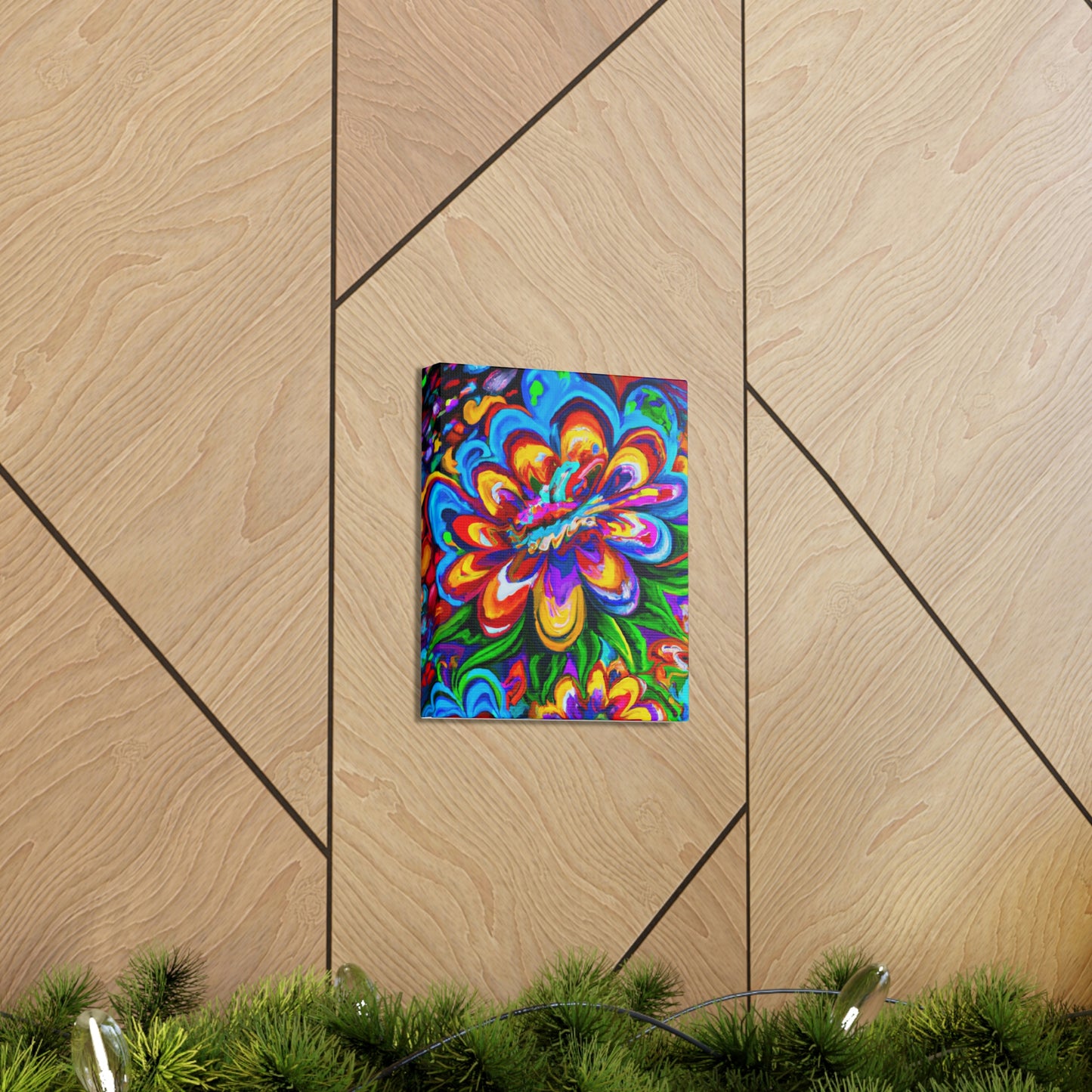 Fantasy Flora. - Canvas