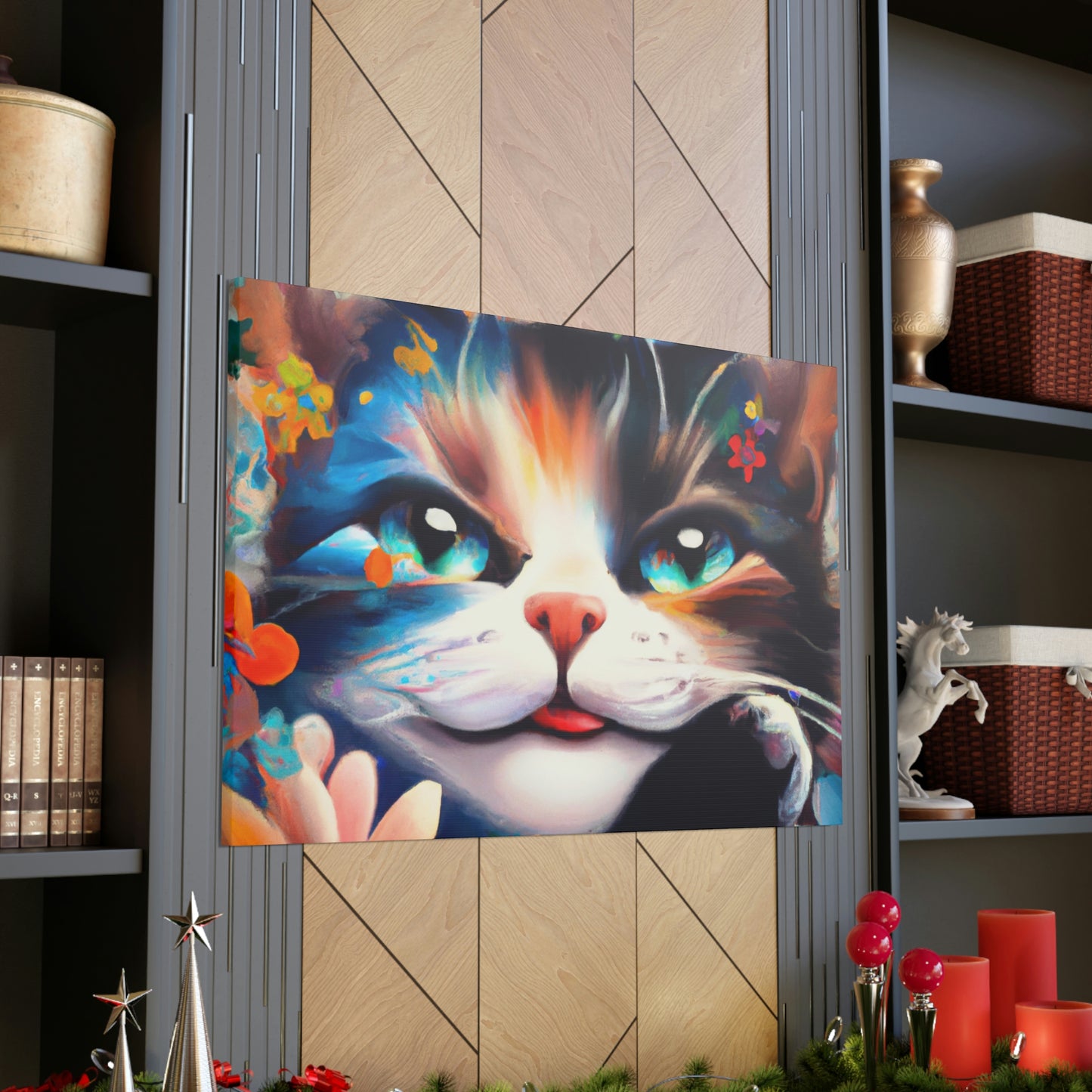 Furburst. - Canvas