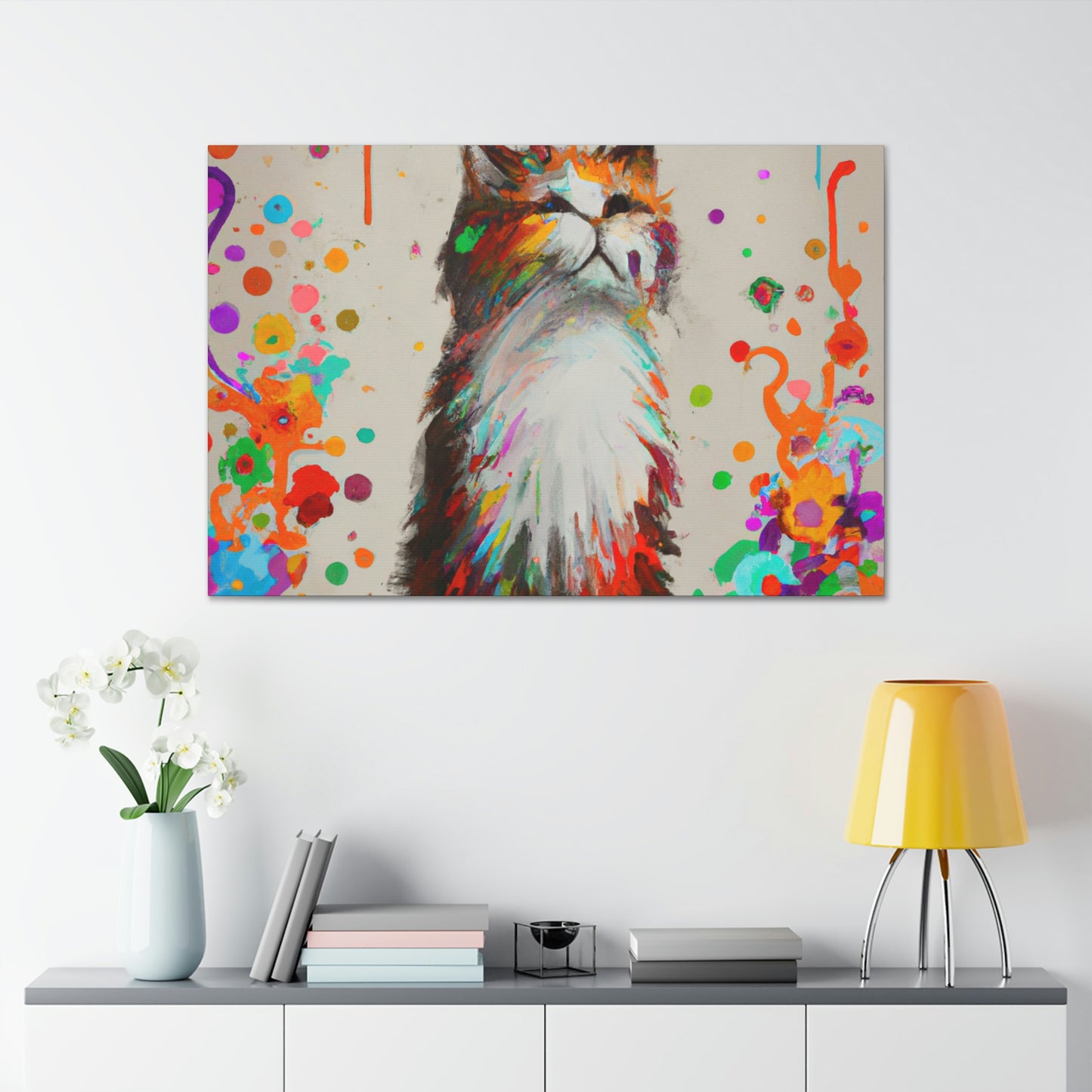 Mew Blooms - Canvas