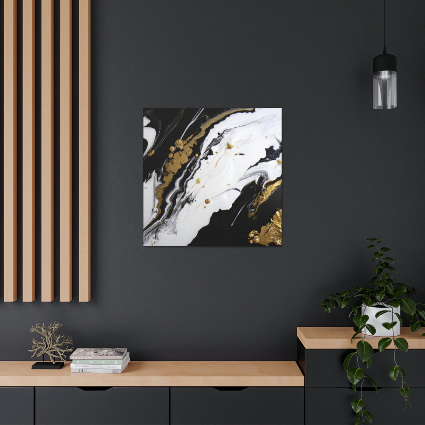 Misty Galactic Bliss - Canvas