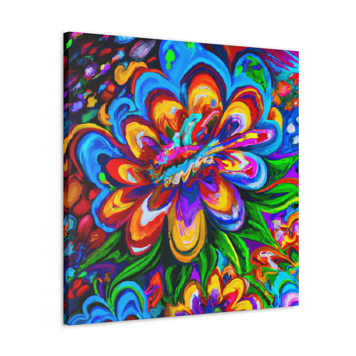 Fantasy Flora. - Canvas