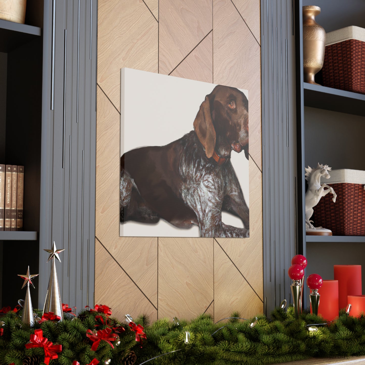 Dog Pointer Splendour - Canvas