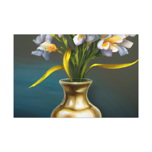 Blooming Artistry. - Canvas