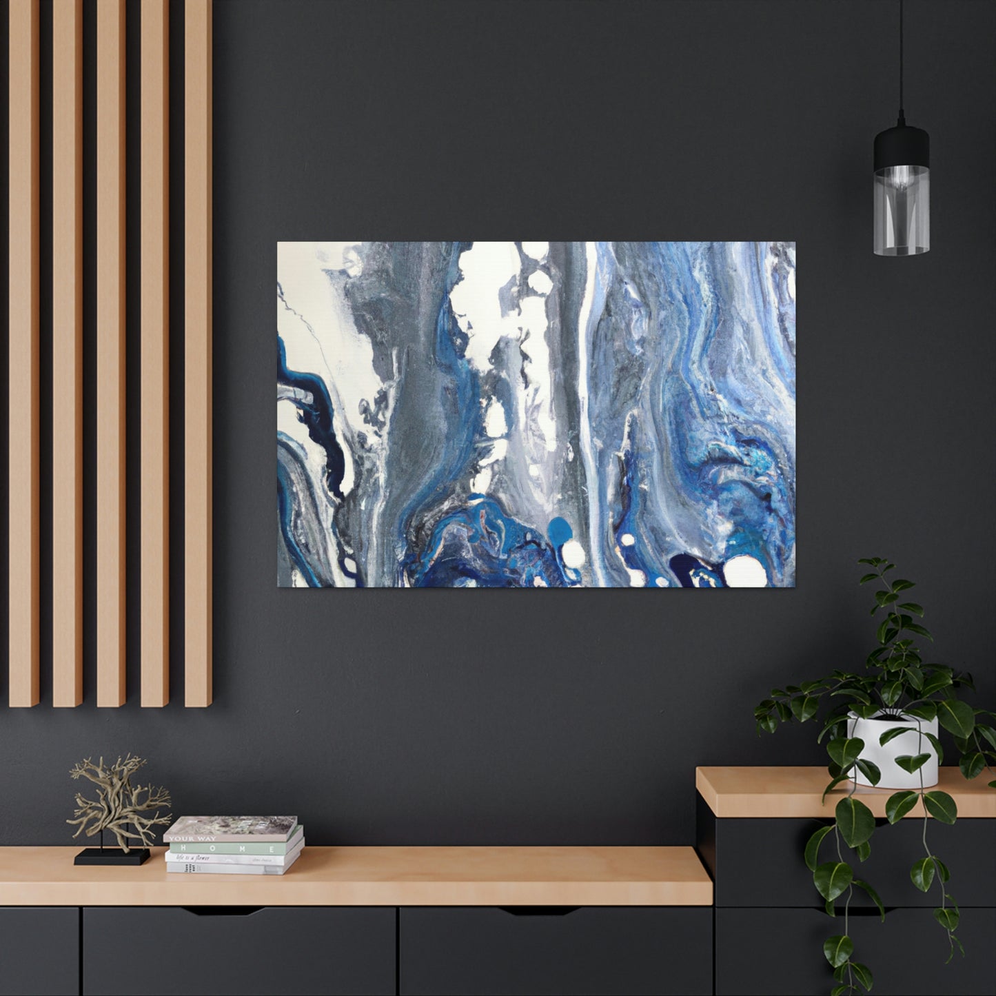 Blue Opulence - Canvas