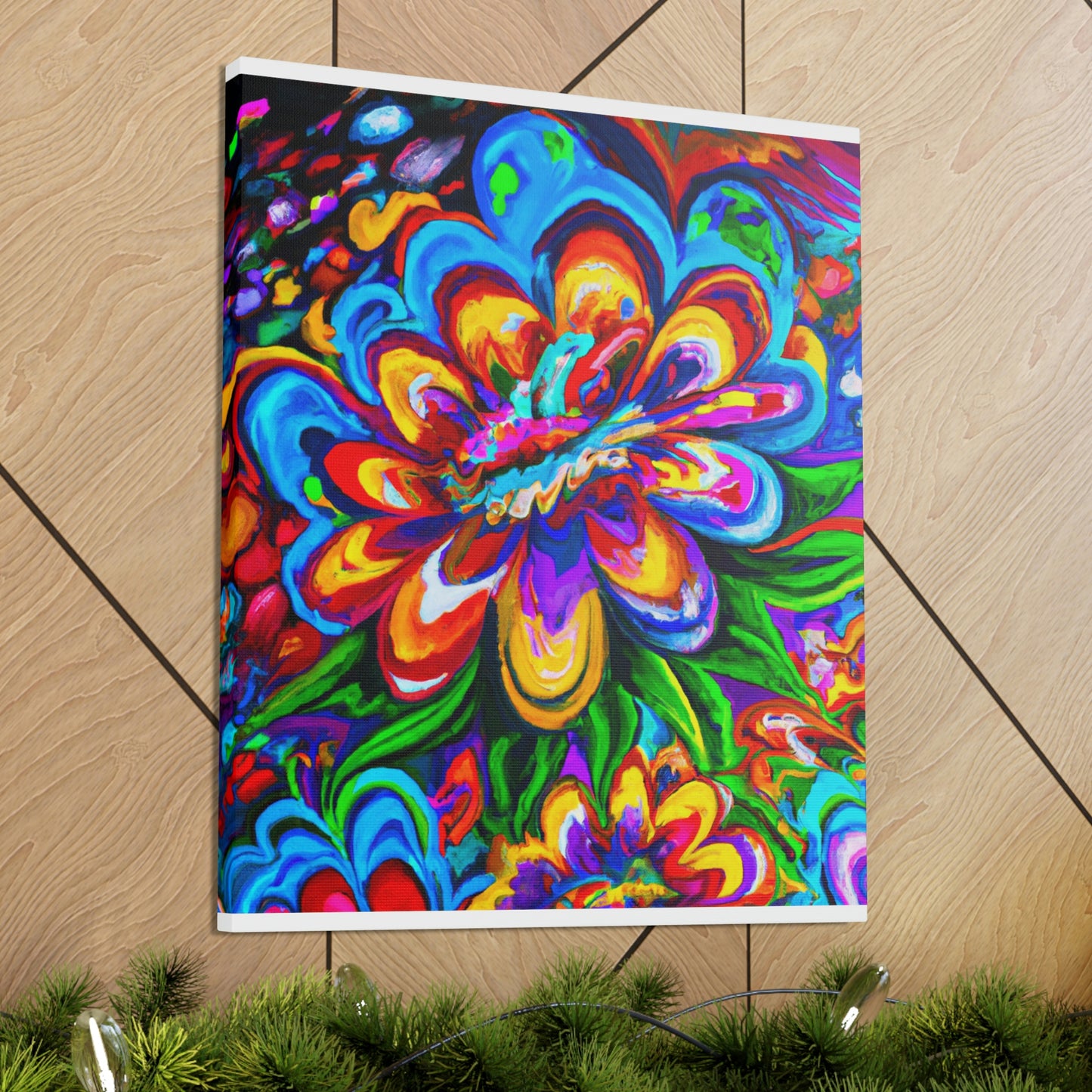 Fantasy Flora. - Canvas