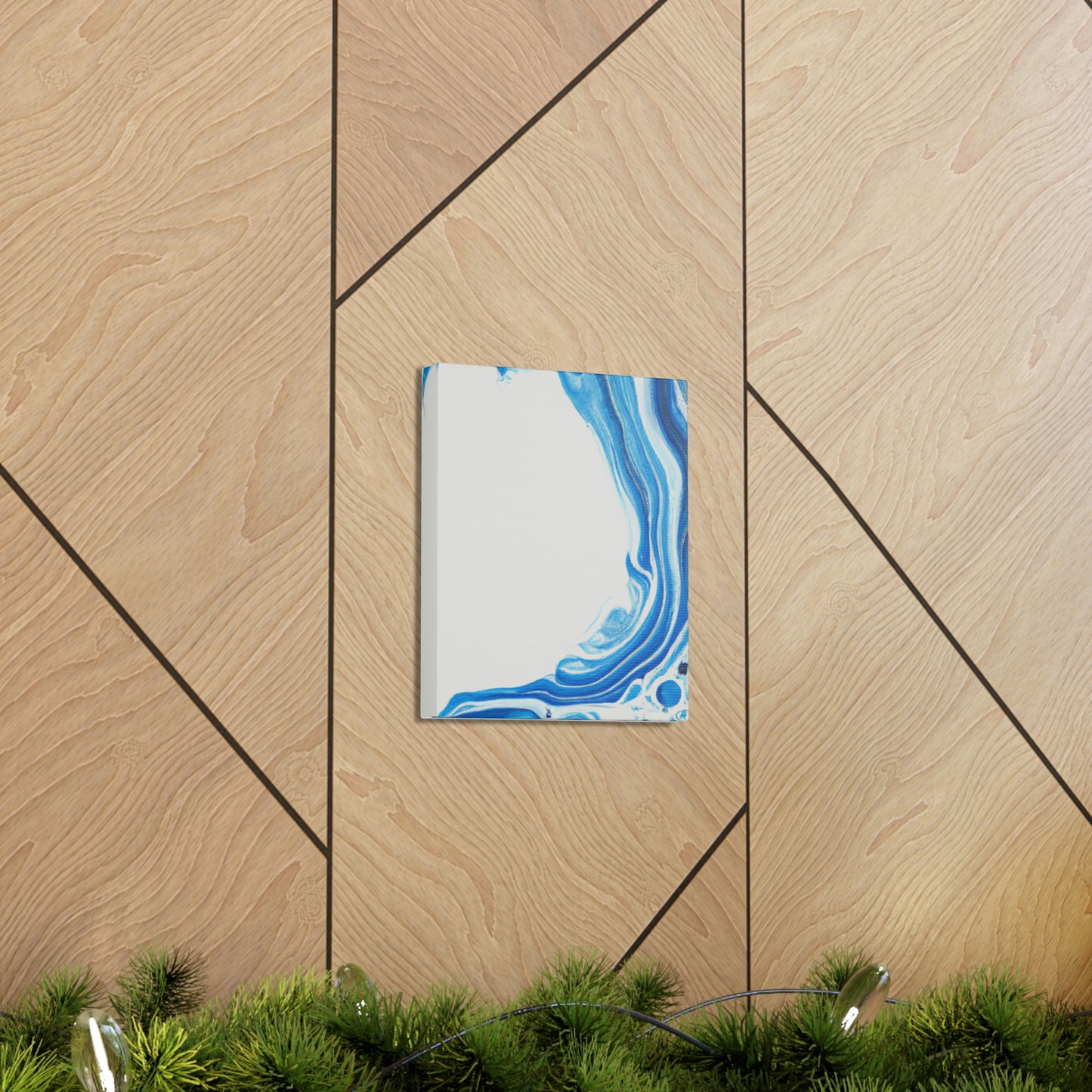 "Blue Bliss" - Canvas