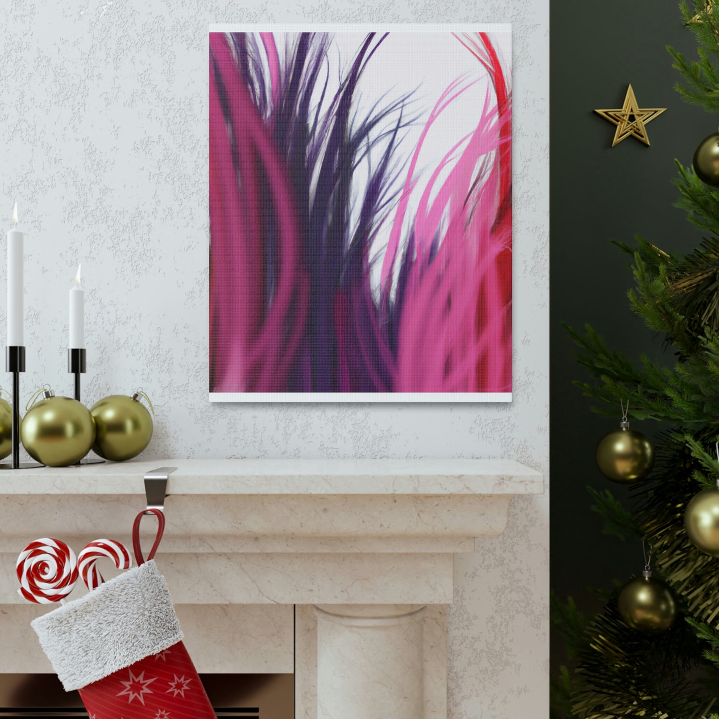 Waving Wonderland. - Canvas