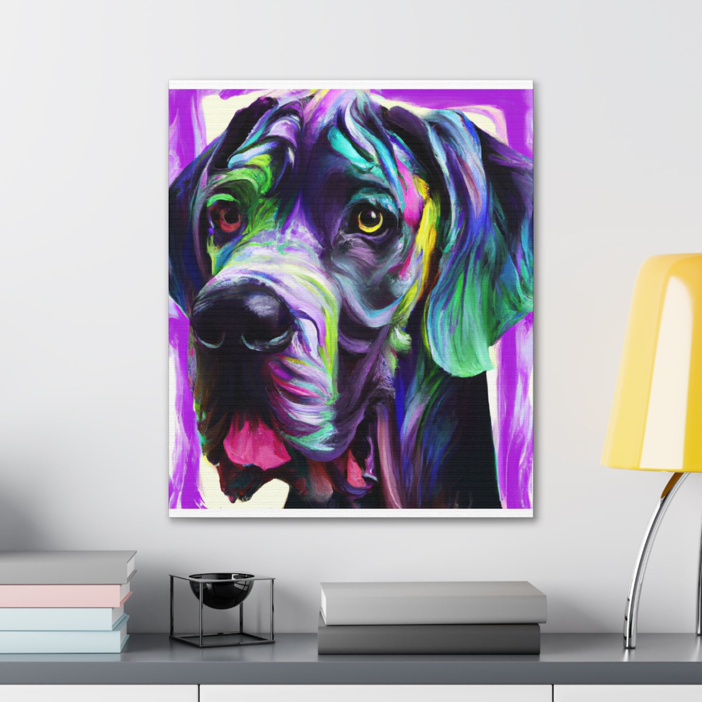 Vibrant Dane Dreams - Canvas
