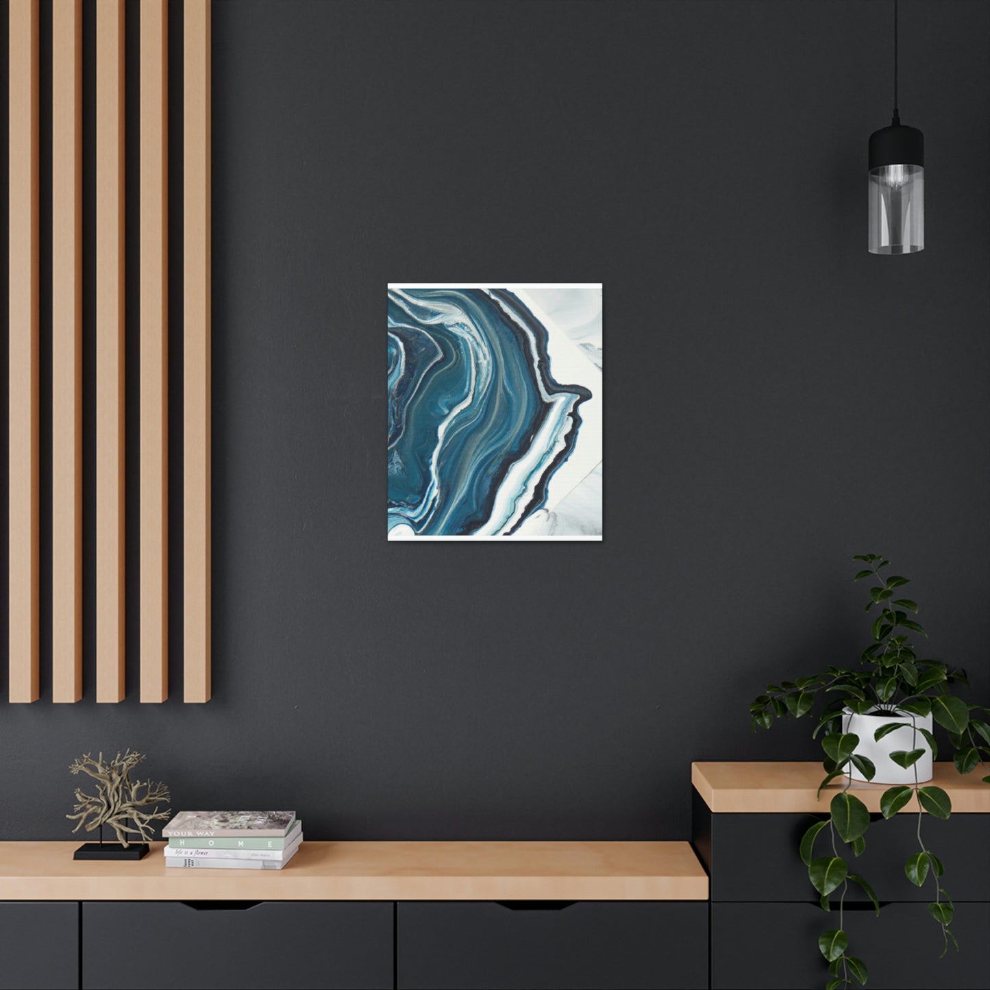 Aqua Calm - Canvas
