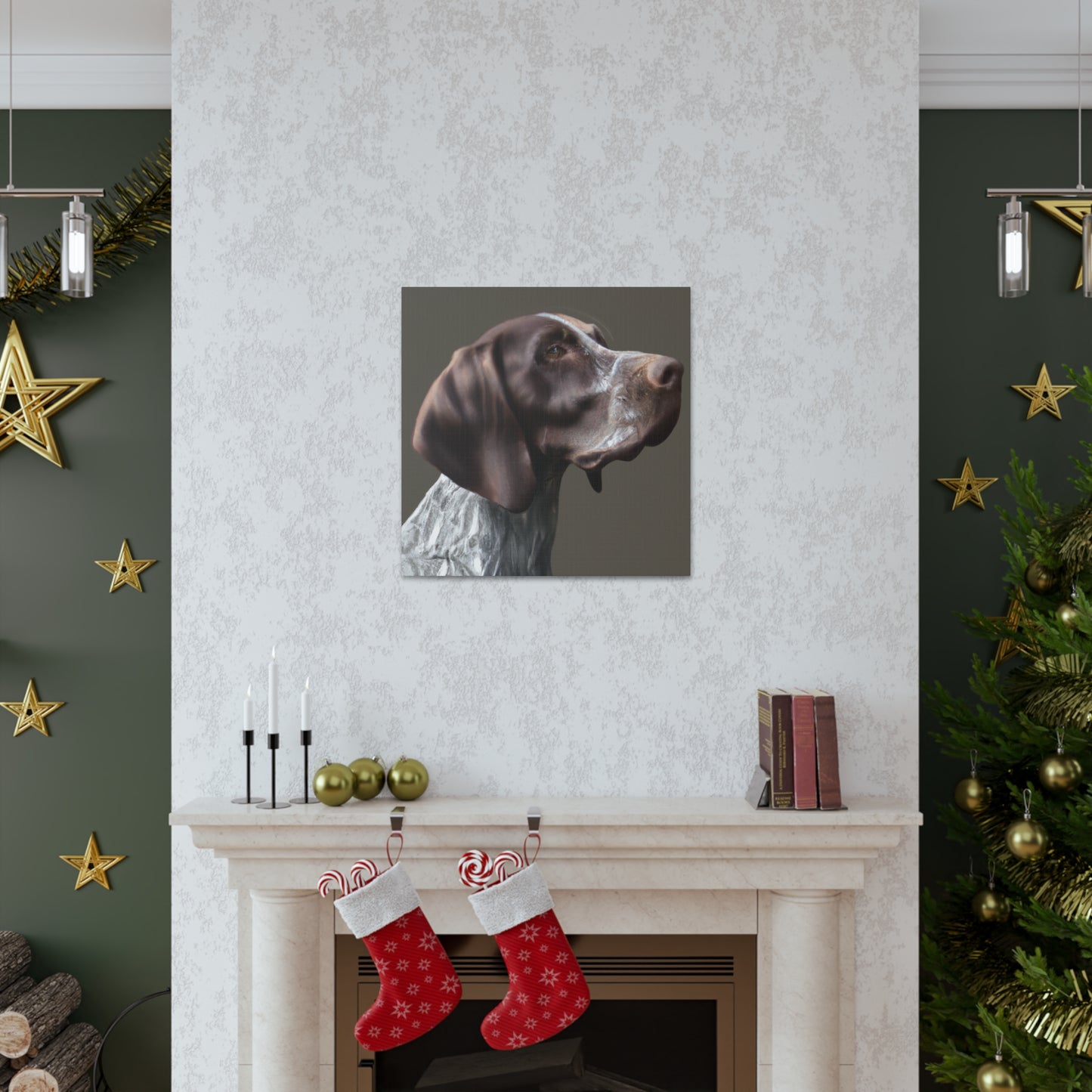 Pointer Perfection. - Canvas