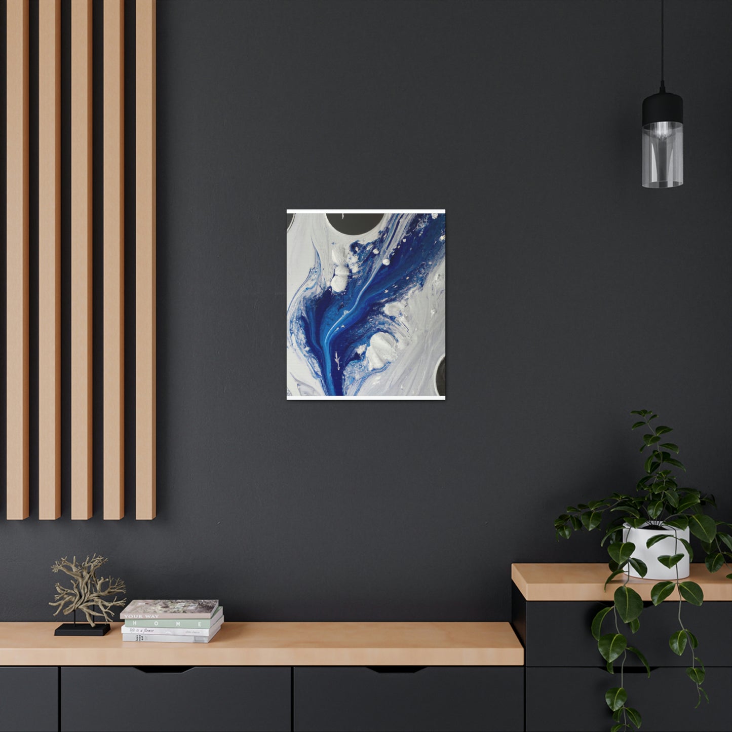 Cosmic Flow. - Canvas