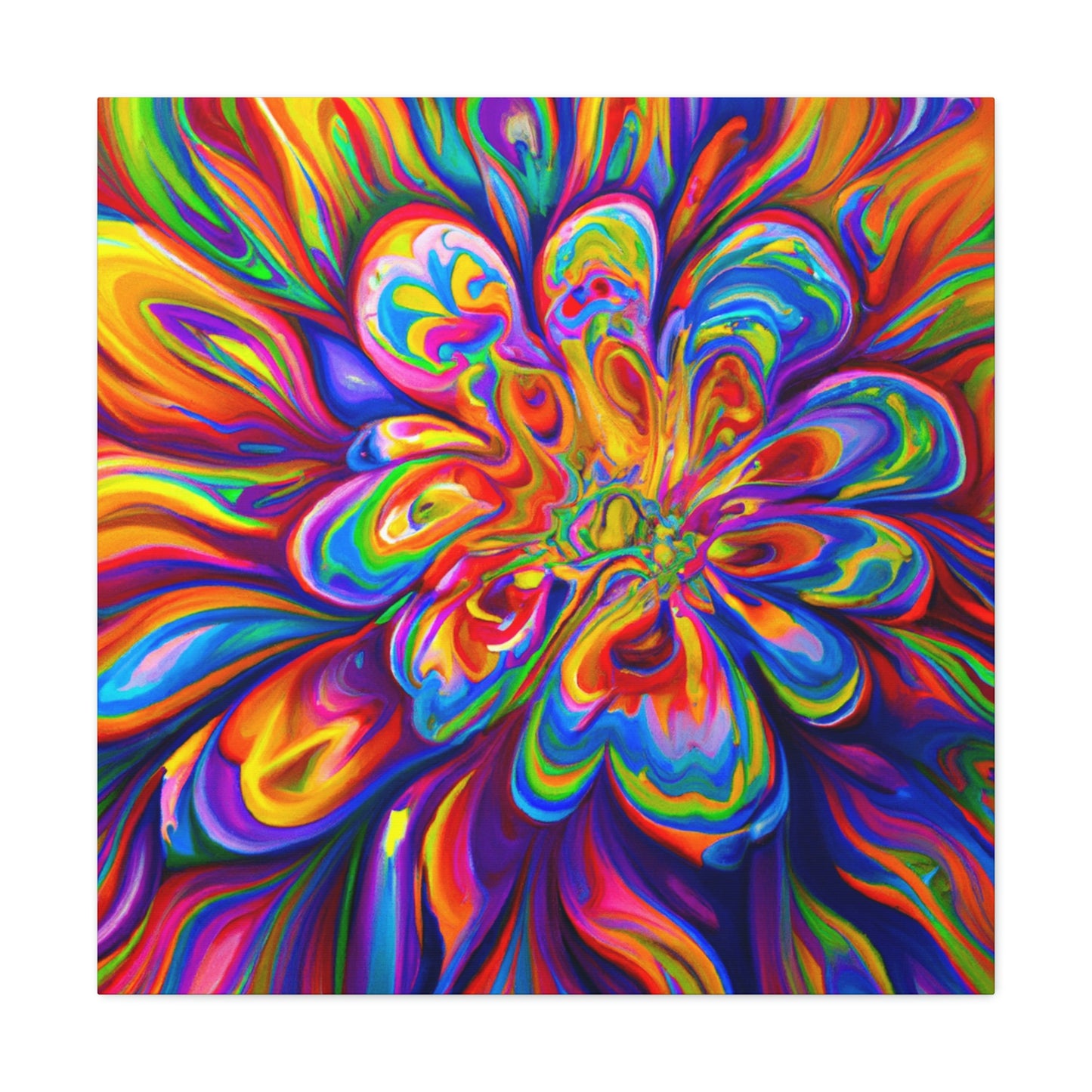 Blissful Blooms - Canvas