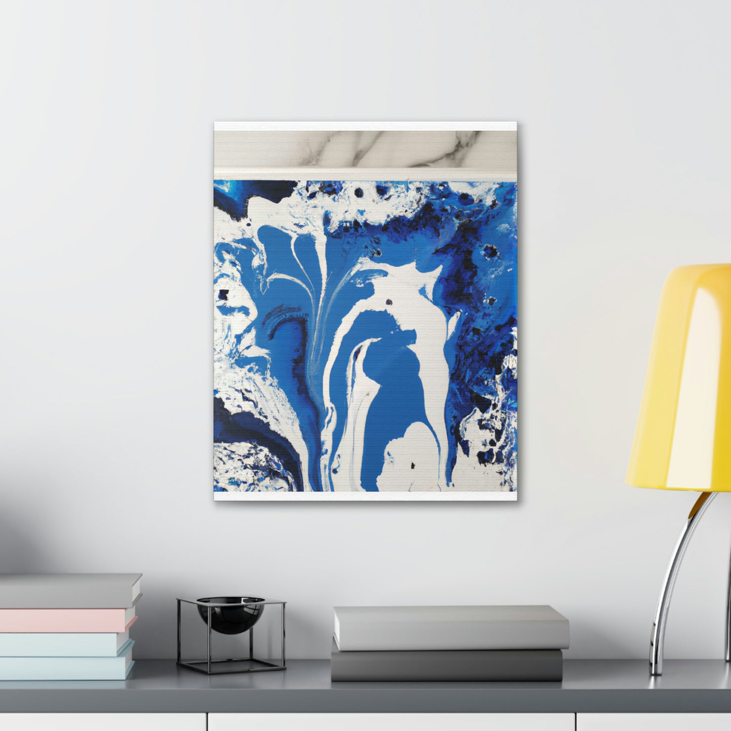 "Nebula Blue." - Canvas