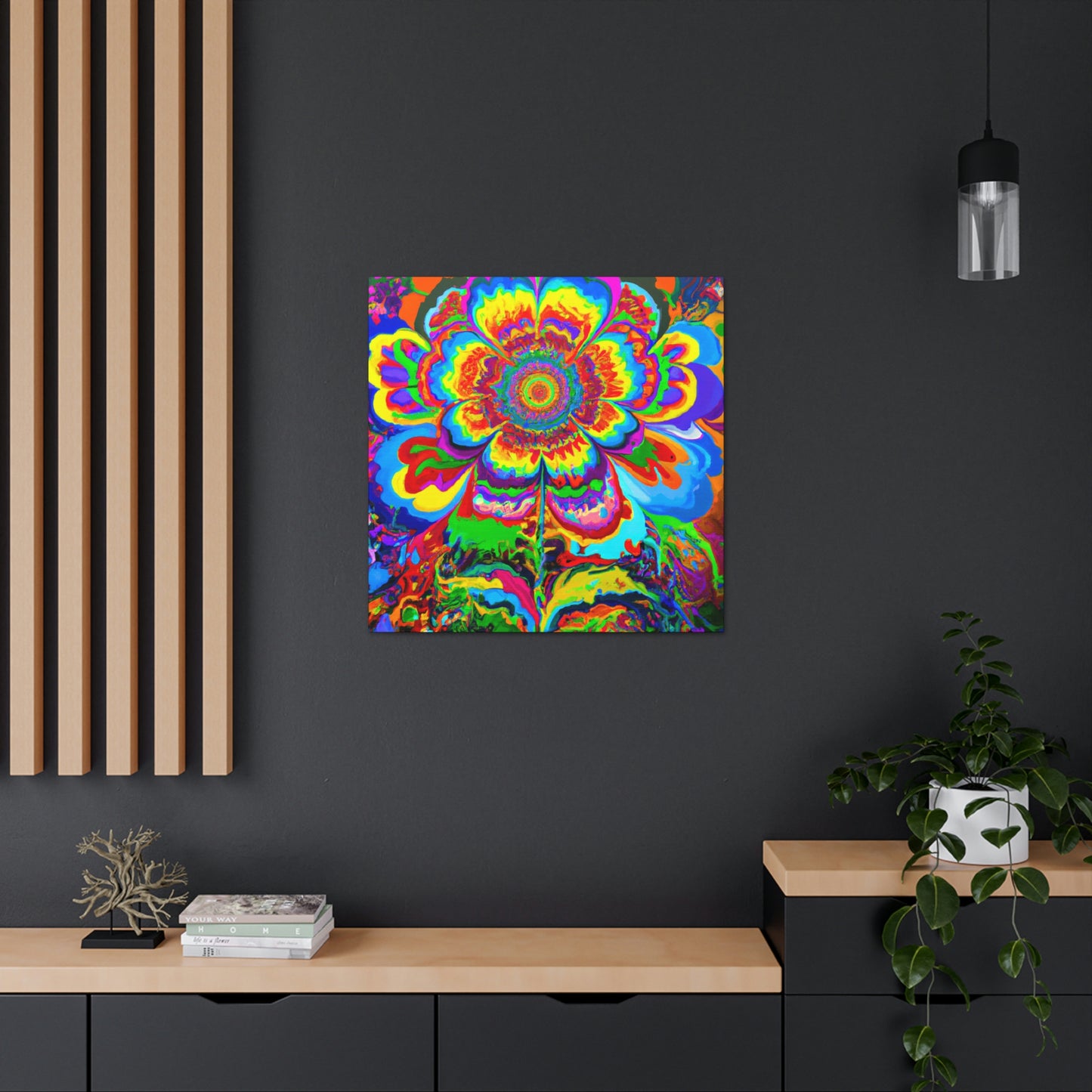 Radiant Petals - Canvas