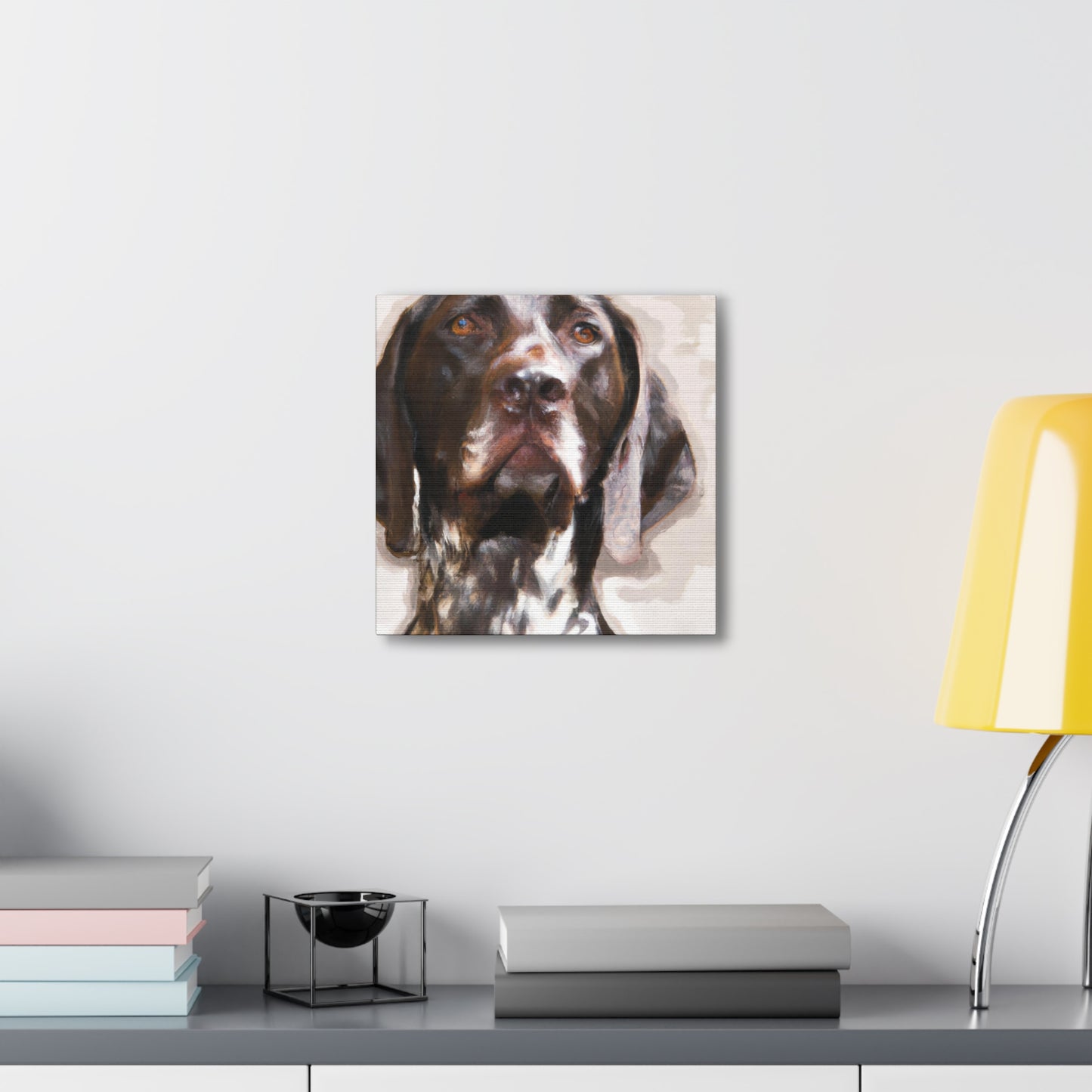 "Pointer Perfection" - Canvas