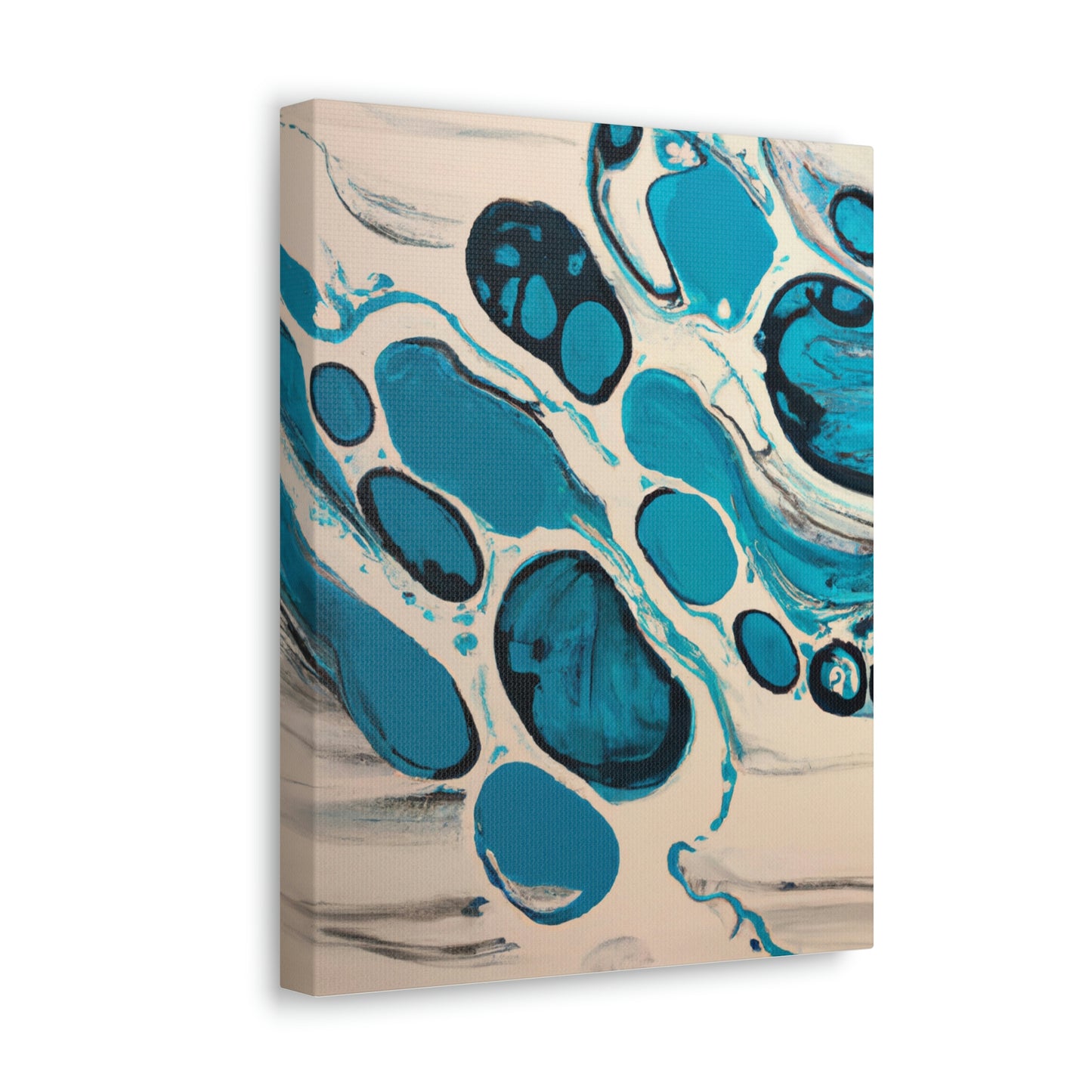 "Aqua Flow" - Canvas