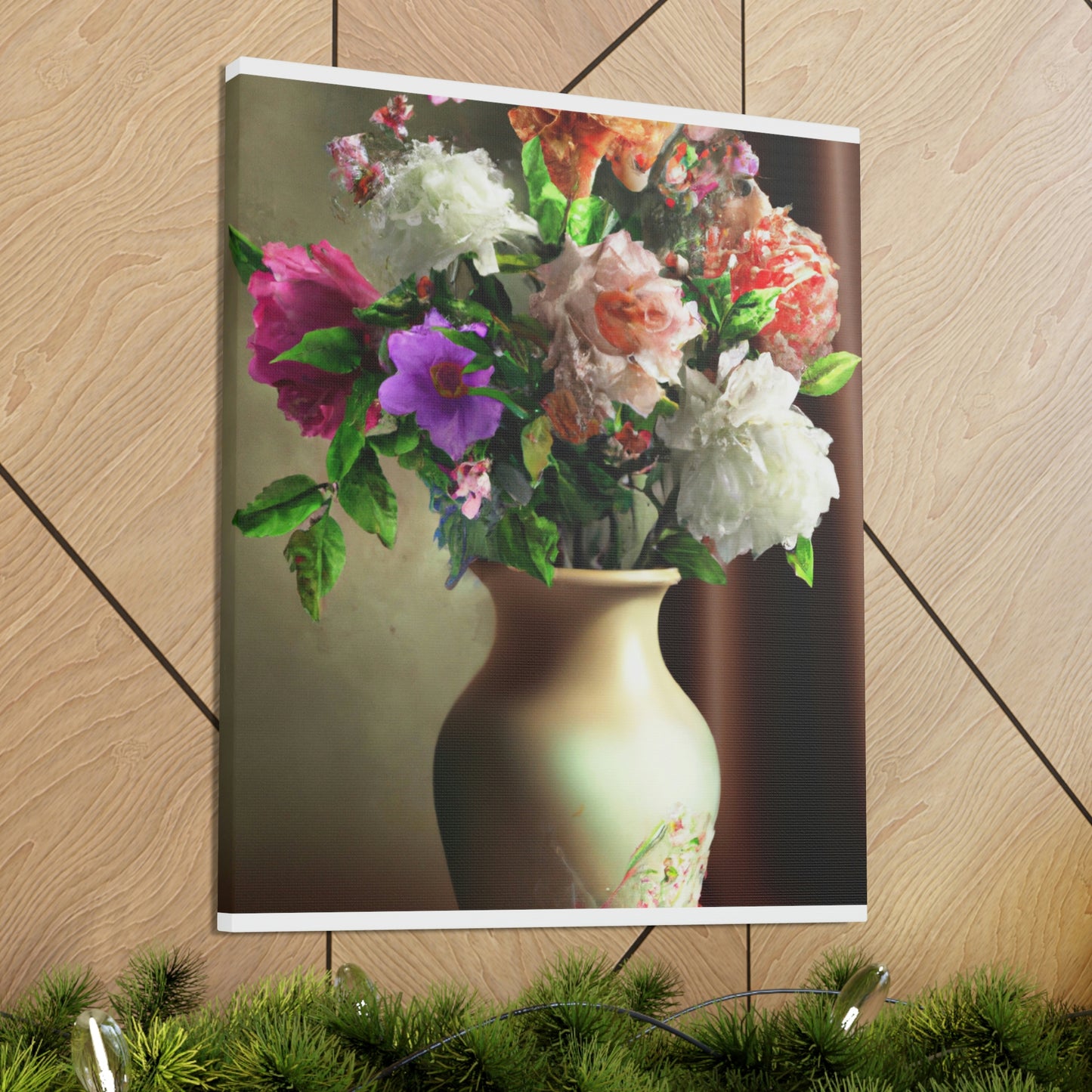 Floral Enchantment. - Canvas