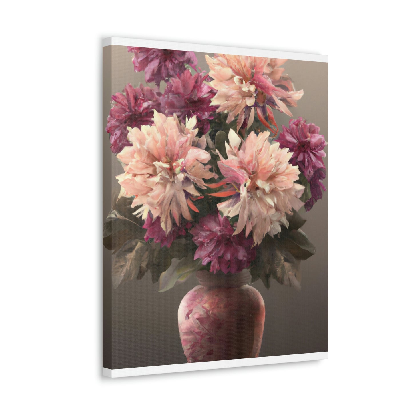 "Floral Finesse Art" - Canvas