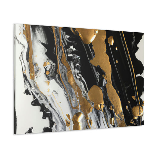 Glittering Noir Luxe - Canvas