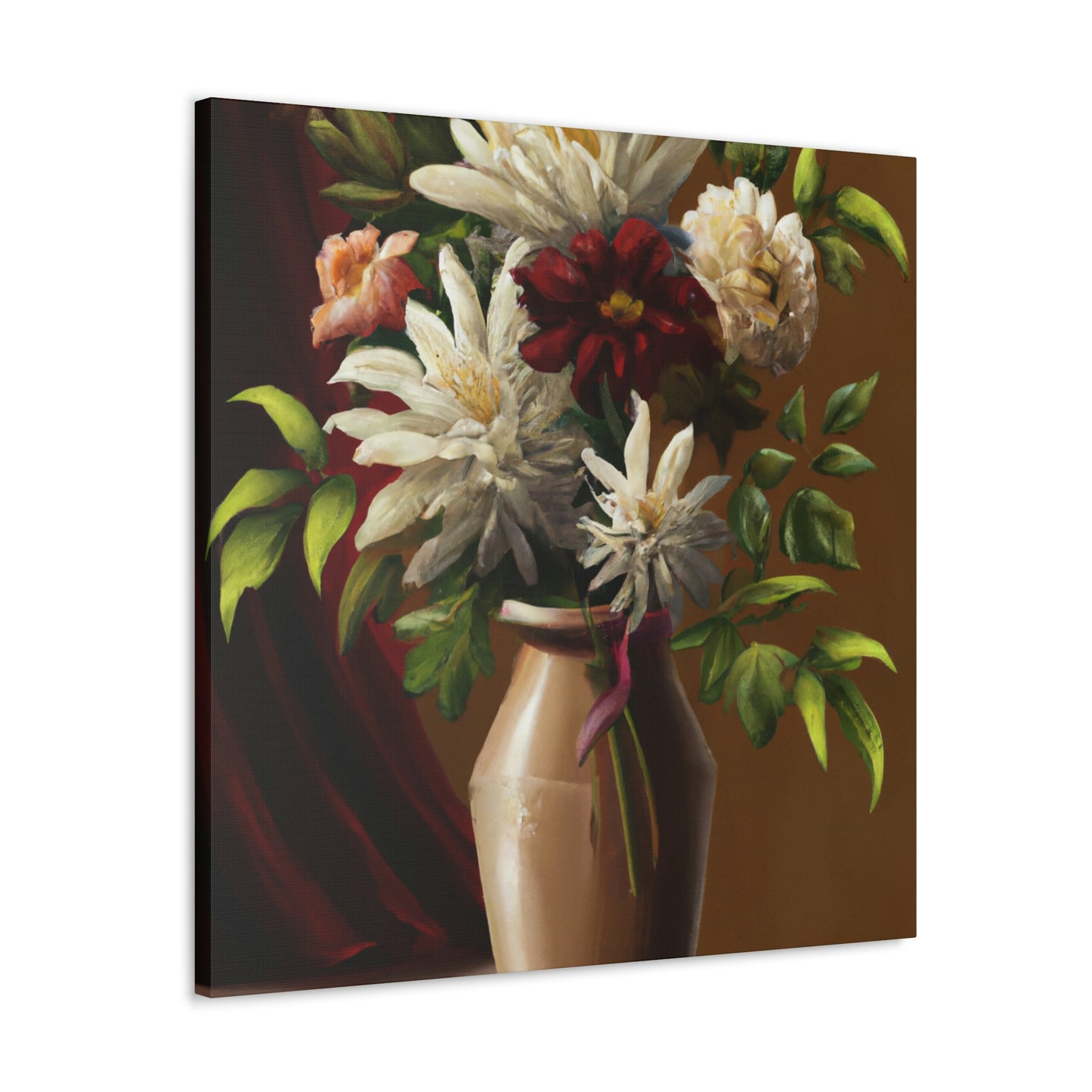 Vibrant Floral Awesomeness. - Canvas