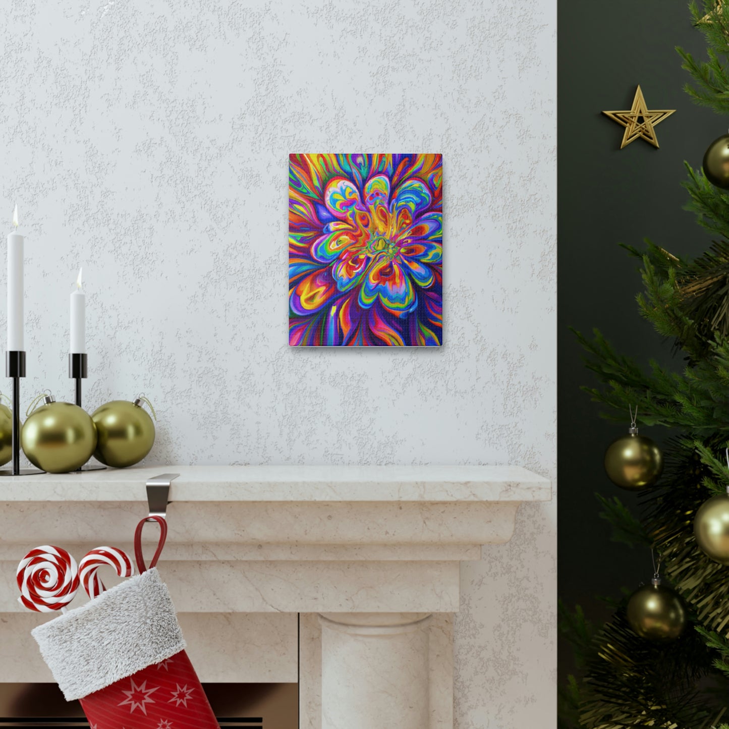 Blissful Blooms - Canvas