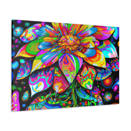 Colorful Joyful Bloom - Canvas