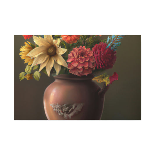 Flowering Brilliance. - Canvas