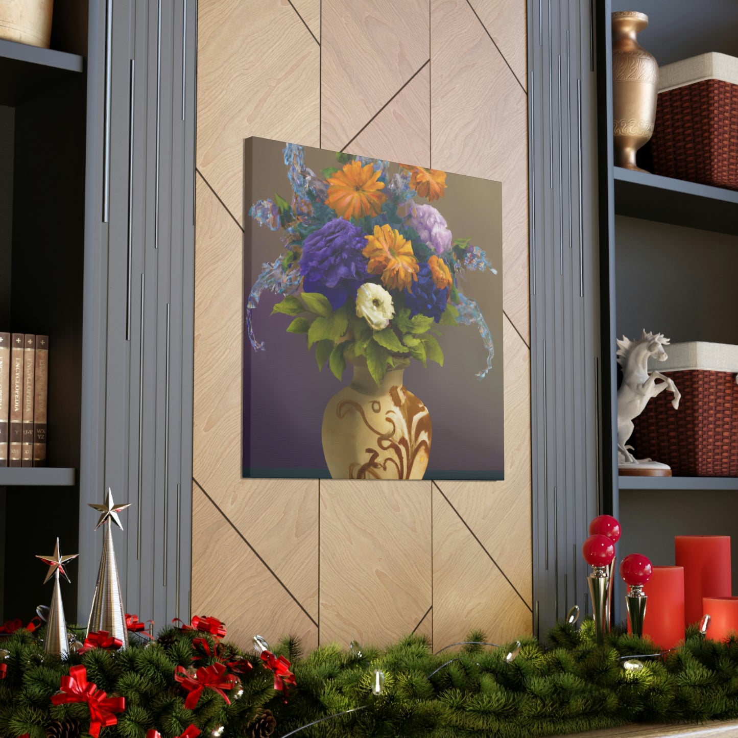 Floral Bliss Life. - Canvas