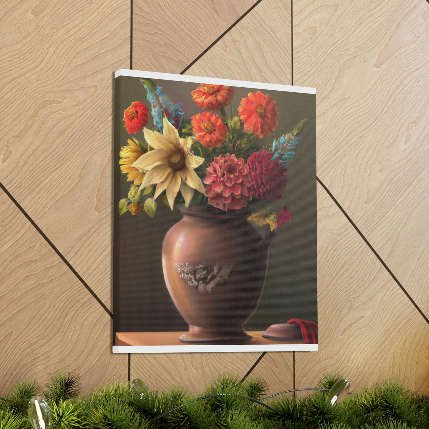 Flowering Brilliance. - Canvas