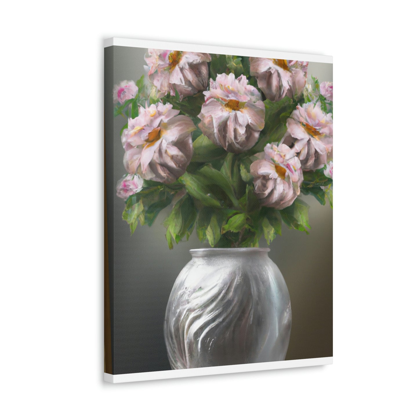 Vase Bouquet Bloom - Canvas