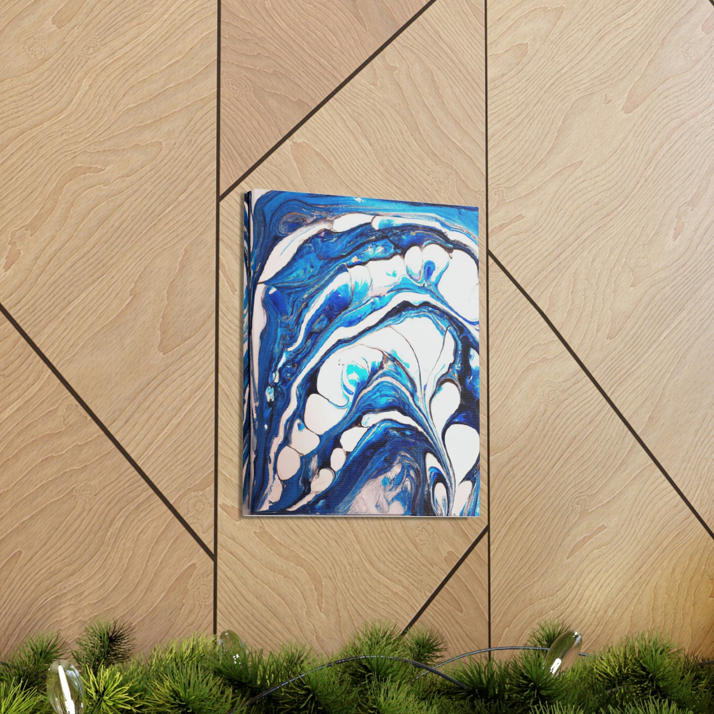 Aqua Splendor. - Canvas