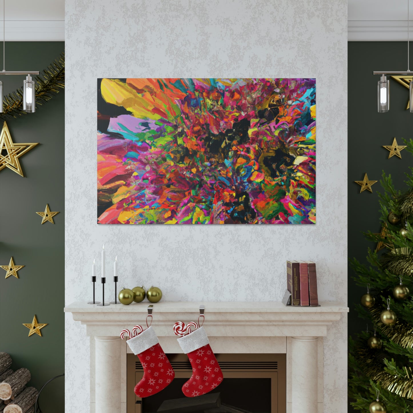 "Psychedelic Blossom" - Canvas