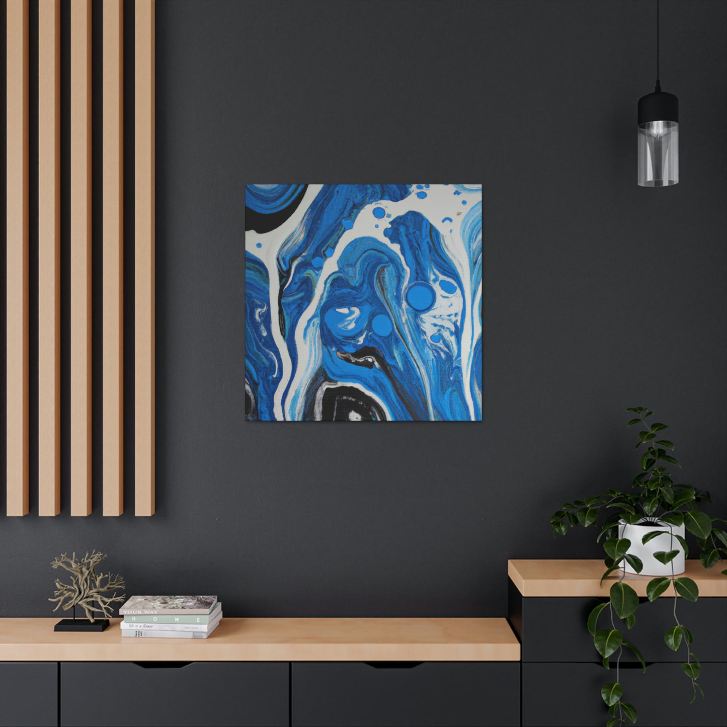 "Smooth Flow" - Canvas