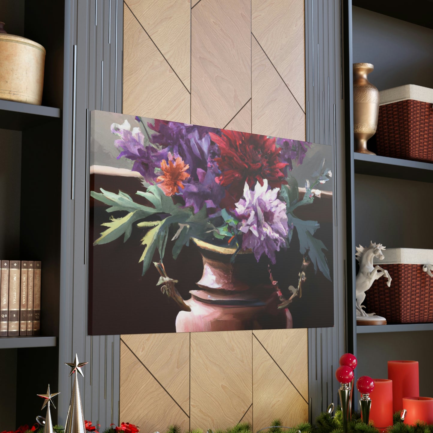 Floral Splendor Dream. - Canvas
