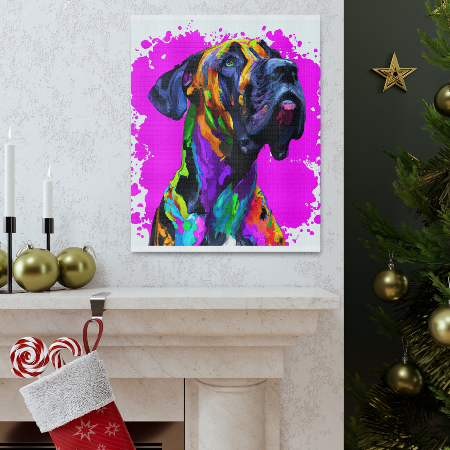 Vivid Dane Dream - Canvas