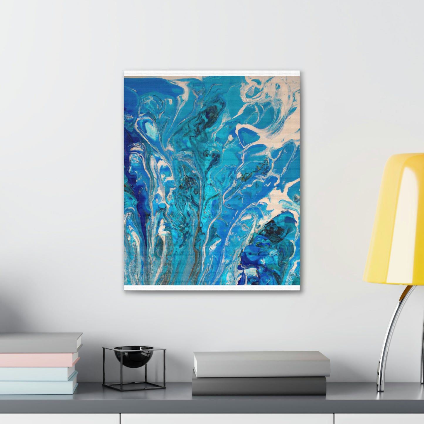 Blue Bliss. - Canvas
