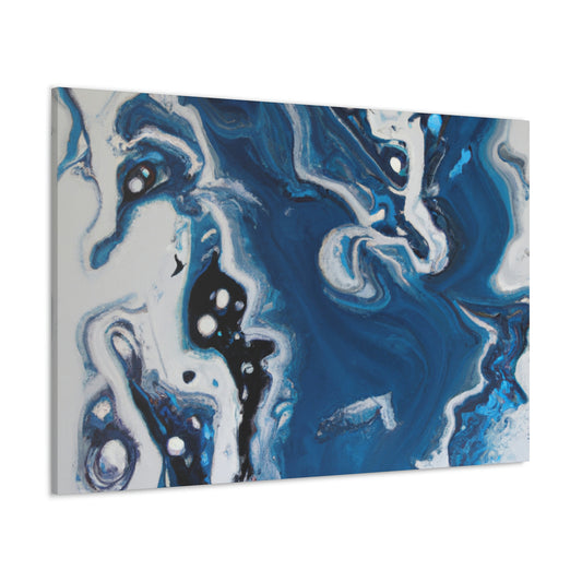 Twilight Swirls. - Canvas