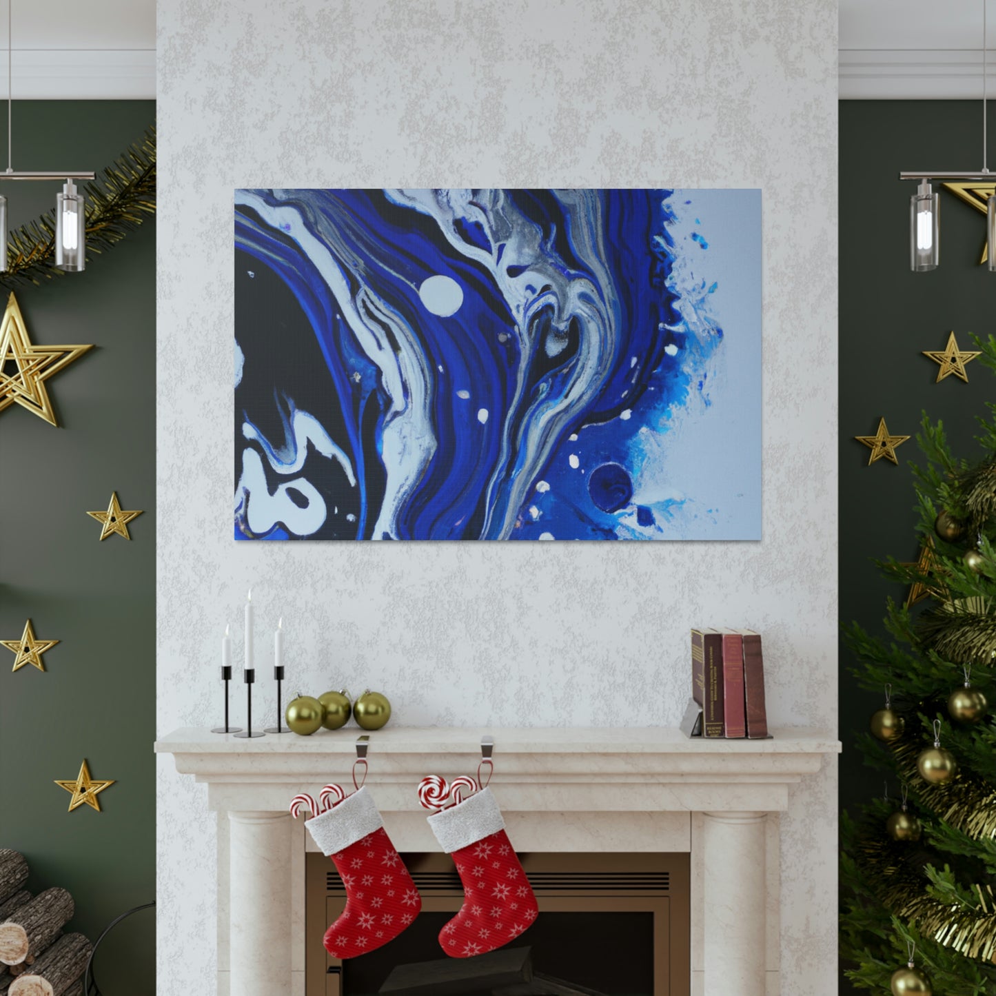 Aqua Splendor. - Canvas