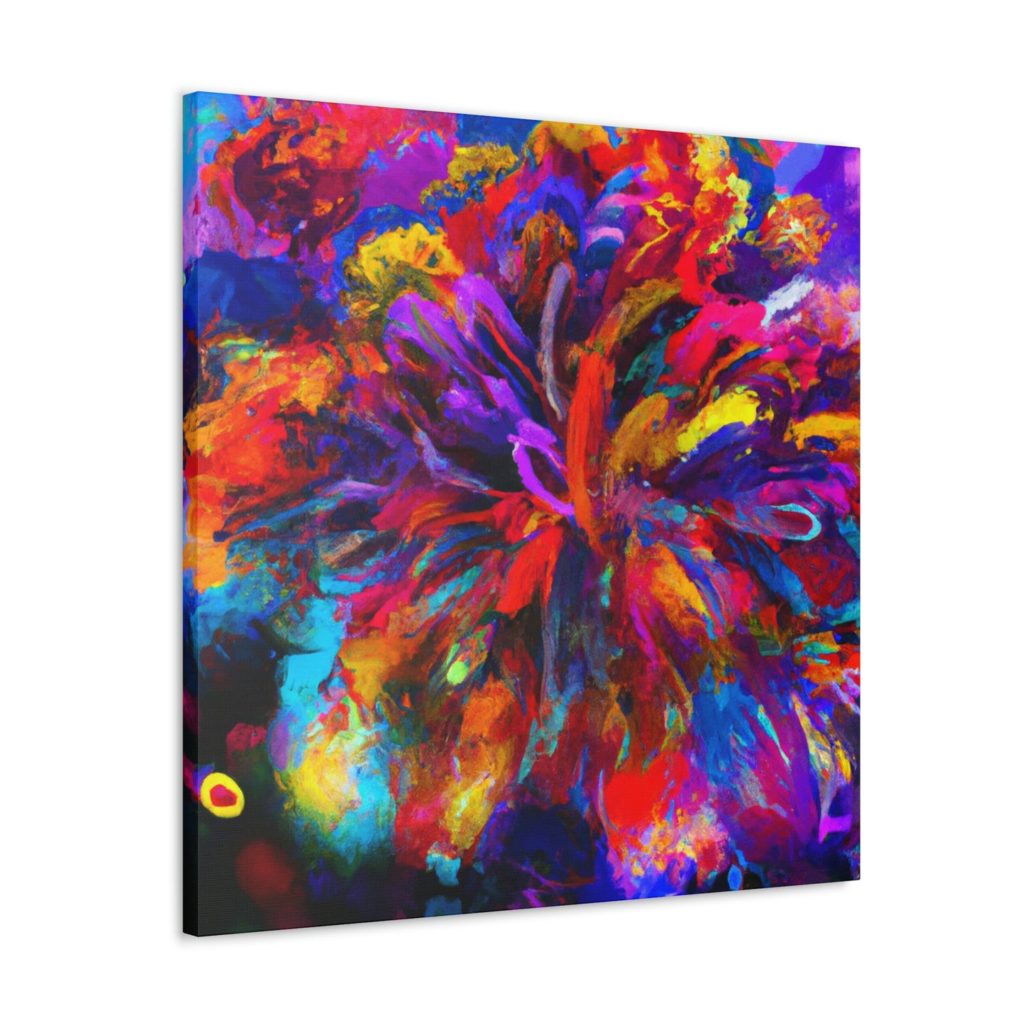 Vibrant Bloom - Canvas