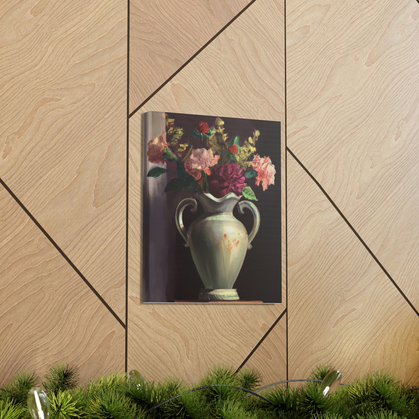 Vase Petal Splendor - Canvas